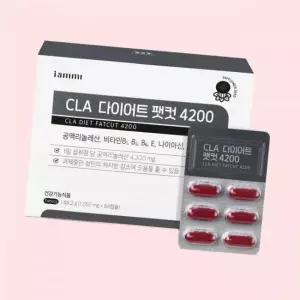 아이엠미 CLA 다이어트 팻컷 4200 1박스 공액리놀레산 과체중 체지방감소 4642433