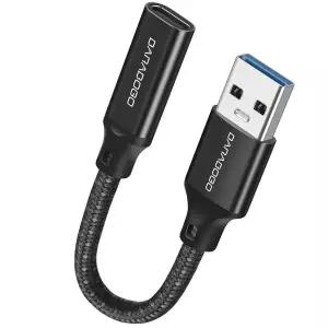 [바라보고]USB3.2 Gen2 A to C 연장 케이블 10Gbps 15cm