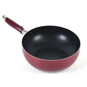 생활마켓 마블 코팅 튀김팬 32CM 웍팬