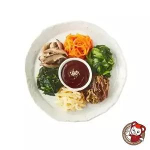 [심야마트]반찬단지 비빔밥용 모듬나물 6종 381g