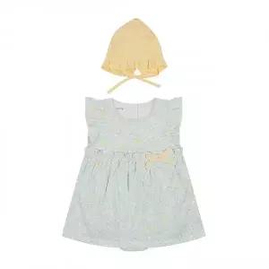 [롯데백화점]아가방 로잔플라워나시바디수트(모자)(YELLOW) 01S327953