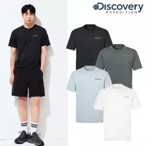[디스커버리](강남점)[25SS] 디스커버리 프레시벤트 남성 절개 기능성 반팔티셔츠 여름 쿨 반팔 티셔츠 ...
