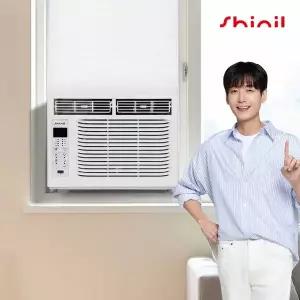 [신일전자]신일 창문형 미니 에어컨 소형 저소음 실외기 없는 셀프설치 벽타공x 친환경 냉매