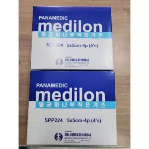 파나메딕 멸균부직포거즈 5x5-4겹(4매)x50팩 2통 총200매