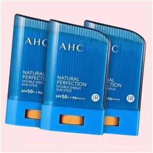 AHC 내추럴 퍼펙션 더블 자외선차단 선스틱 22g 3개 PA++++ 4673787