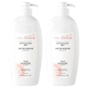 대용량 바이빠세 약산성 바디워시 로즈힙 1000ml X 2개