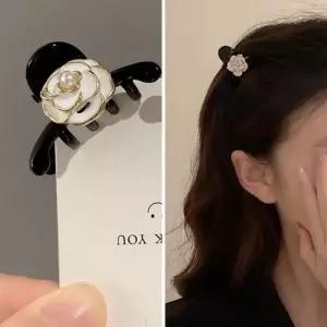 [룽스_62]귀족 로즈 미니 머리 헤어 집게 핀