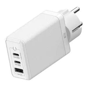 USB PD 100W PPS GaN 접지 멀티 초고속 충전기 GS610 화이트