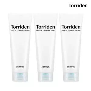 [3개묶음] 토리든 다이브인 저분자 히알루론산 클렌징 폼 150ml