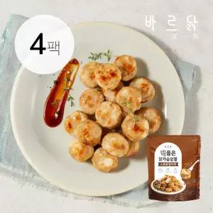 바르닭 떡 품은 닭가슴살볼 스위트갈비 4팩