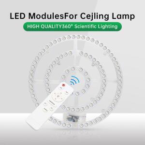 LED기판 천장 조명 LED 패널 AC220V 100W 원형 모듈 교체용 조명용 선풍기 램프 보드