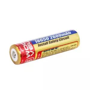샵이코노 18650 리튬이온배터리 2600MAH 1개 충전식건전지