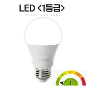 ks led 벌브 램프 다마 전구 1등급 e26 8w 10w 12w A60 주광색 전구색 주백색