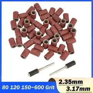 샌딩 드럼 키트 밴드 2.35mm/3.17mm 세트 80 120 150600 그릿 맨드렐 2