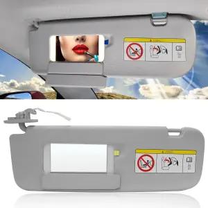 Jaronx는 Tesla Model 3/Y Sun Visor 202 2022 2023 4904050B 운전석 측면 선바이저를 베니티 미러로 교체