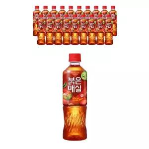 웅진 붉은매실 500ml, 20개