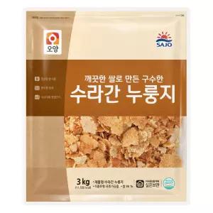 사조 오양 수라간 누룽지 3kg 1개
