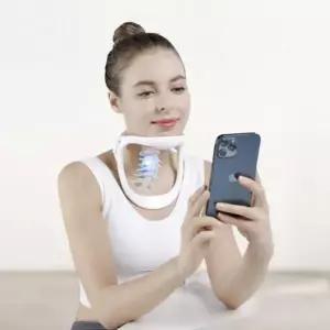 거북목 목 교정기  C커브유지 목 견인기 디스크 보조기 지지대