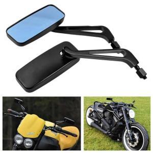 할리 오토바이 후면보기 미러 Dynorphin Softail Sportster Touring Electroplating 용 2pcs