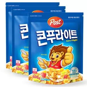 동서식품 포스트 콘푸라이트 600g x3개 /시리얼