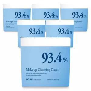 필수뷰티 데뷰 93.4% 메이크업 클렌징크림 500ml x 6개 대용량 클렌징 마사지 크림