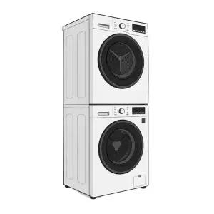 [LG] 트롬 세탁기+건조기 F12WVA-10WB 워시타워