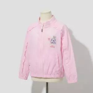 휠라 키즈 다이아나핑 프릴 바람막이 LIGHT PINK FK262JK07G005 650
