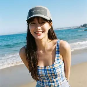 세인트스코트 나일론 캠프캡 카키 모자