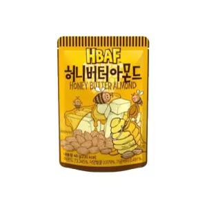 학교 아몬드 간식도매 허니버터맛 40g 아몬드 간식 허니버터 10개 하니A1