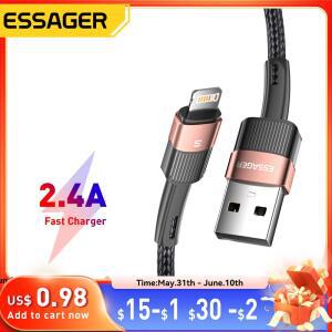스프링전선 IPHONE14 ESSAGER USB 케이블 13 12 충전기 SE 충전 데이터 7 11 XS PRO X 휴대 와이어 MAX 라인 전화 고속 6 8 PLUS XR