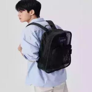 [매장정품] jansport 메쉬팩 에코 BLACK aac10b