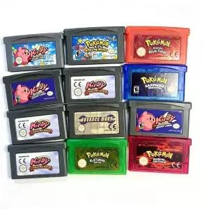 GBA 게임 카트리지 번들 키르 포켓몬 어드밴스 워즈 클래식 레트로 게임보이 SP NDS용