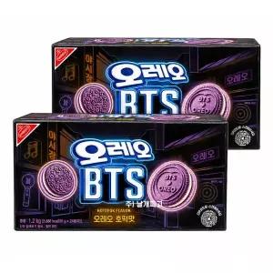 총48봉지 오레오 쿠키 호떡맛(50g x 24입x2박스) BTS콜라보 대용량 사무실 행사비치용 탕비실 디저트 간식