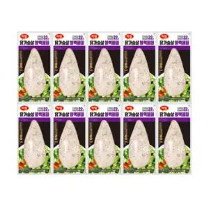 하림 냉장 닭가슴살 블랙페퍼 100g x 10봉 고단백 간편식