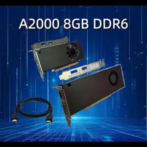 RTX A2000 8G 그래픽은 크기가 작고 일부 소형 컴퓨터와 워크스테이션 DP HDIM 컴퓨터에 4K HD 연결을 싱글