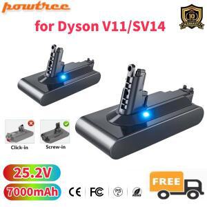 다이슨 V11 SV14 배터리 리튬 이온 진공 청소기 충전식 25.2V 7000mAh 앱솔루트 애니멀 970145-02