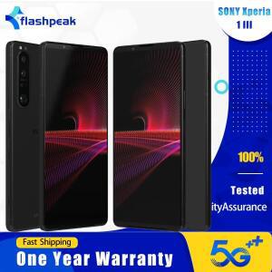 오리지널 소니 엑스페리아 1 III 1III SO-51B 5G 모바일 폰 일본 버전 12GB+256GB NFC 120Hz 6.5'' 12MP*3+