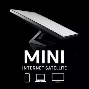 스타링크 미니 위성 인터넷 키트 RV 캠핑 및 원격 작업을 위한 휴대용 고속 WiFi 6 접시 듀얼 밴드 이더넷