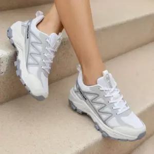 남성 캐주얼 스니커즈 편한 러닝 워킹 운동화 여성 데일리 신발 (2color)