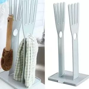 다용도 고무 장갑 건조대 싱크대 수세미 건조대 주방 정리 다용도 고무