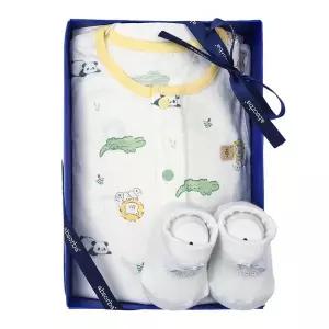갤러리아 (압소바출산,백일,예쁜아기우주복세트)딩동무소우주복+말양말세