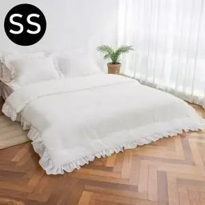 아사 354XQN77 여름 이불 베개커버세트 슈퍼싱글 SS 화이트