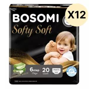 보솜이 공용 소프티 팬티 기저귀 점보 20개 12팩 BNS