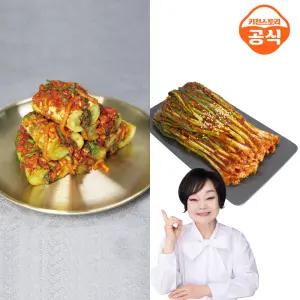 이혜정의 맛있는 오이소박이 2kg+파김치 3kg (총5kg) 갓담근 김치