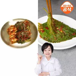 이혜정의 맛있는 깻잎김치 1kg+파김치 5kg (총6kg)