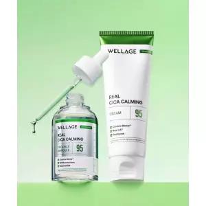 WELLAGE 2종세트 리얼 시카 카밍 트러블 앰플 50ml크림 50ml SET_014 484340