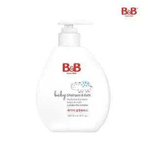[보리보리/비앤비]비앤비 베이비 올인원 아기샴푸바스 200ml
