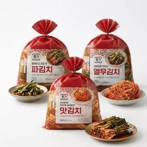 [종가집] [3종세트]종가 열무김치 900g+맛김치 900g+파김치 900g