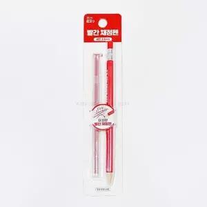 [룽스_66]미술용품 리필 세트 노크식 색연필 2.6mm