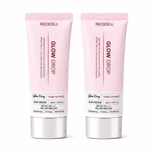 리코셀 파데프리 광채+톤업 밀착 선크림 50ml